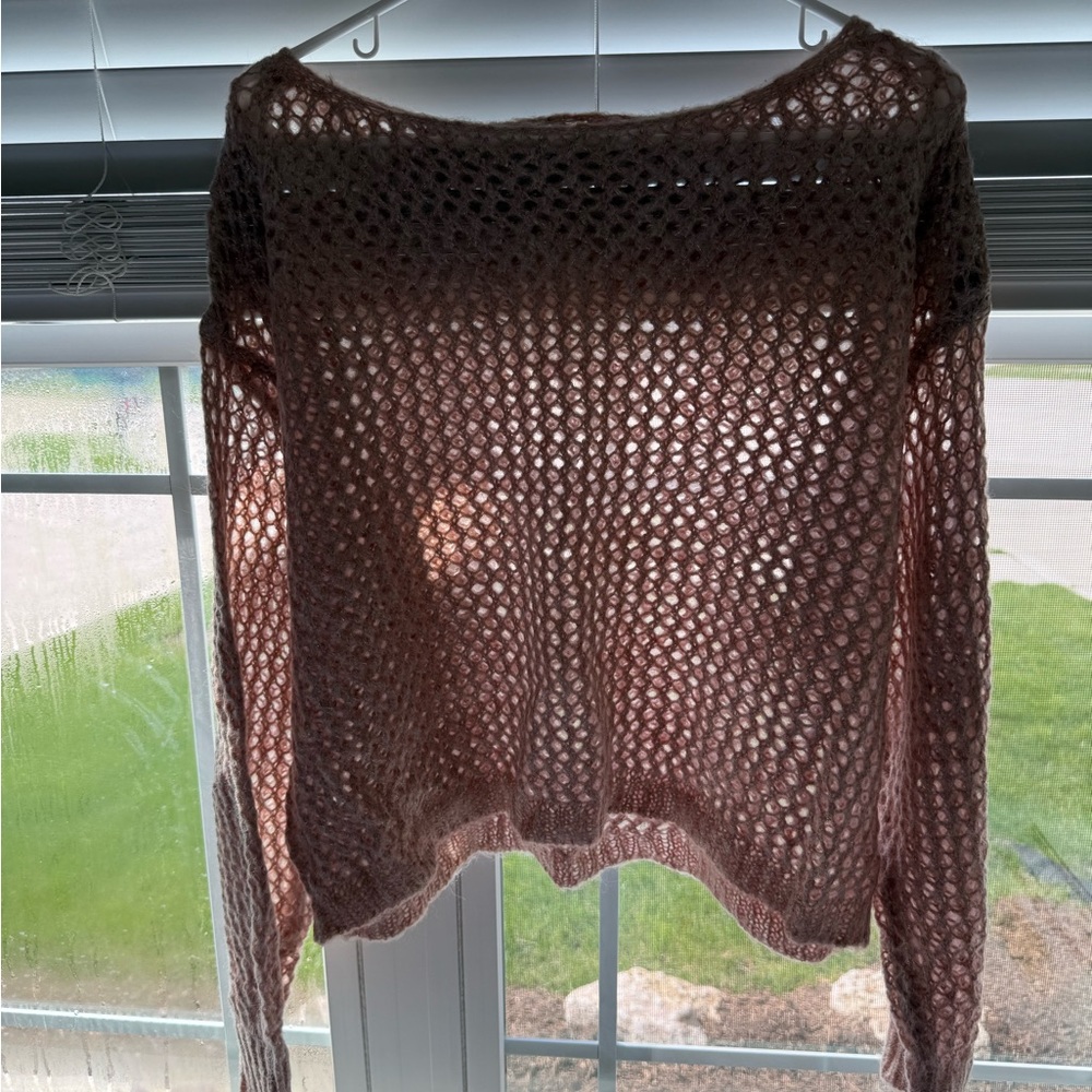 Women's Pink Knit Sweater